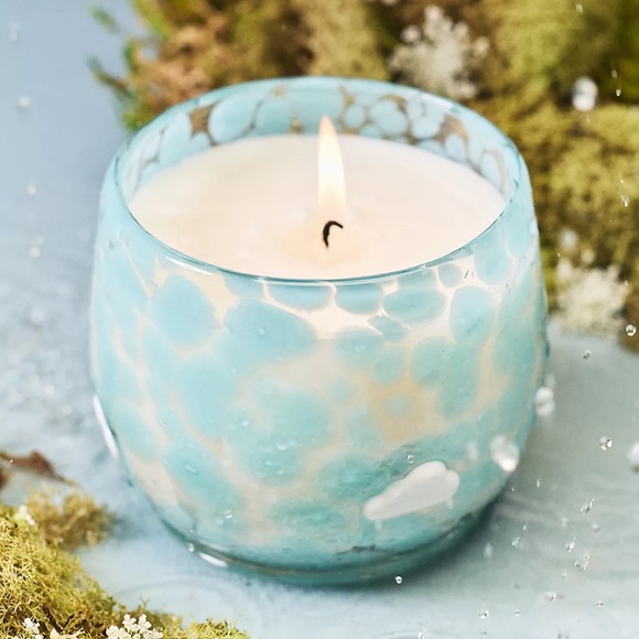 Anthropologie Other - New Anthropologie Fluffy Cloud Fresh Spring Rain & Bright Bergamot Spring Candle